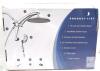Razime Rain Shower Head Combo, 10" Rain Head, Magnetic Docking, Handheld, 59" Hose, Chrome - 2