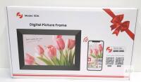 Frameo 102K Digital Picture Frame, 10.1" IPS Touchscreen, 32GB Storage, Wi-Fi Enabled