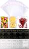 New 300pc TrustBlai Chocolate Candy Bar Packaging Wrappers Cellophane Clear Plastic Self-Adhesive Bags and Stickers for DIY Chocolate Lover Small Batched Custom Sweets (Clear, 4 * 9.5in)