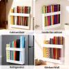 New 9.5&rdquo; Large Acrylic Straw Holder for Cabinet Door with Detachable Ultra Sticky Adhesive Squares and Stickers, 2026 Reusable Straws Organizer Storage Dispenser for Kitchen Counter Cupboard