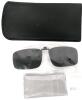 New Trysee Polarized Clip on Sunglasses Over Prescription Glasses Anti-Glare UV400 for Men Women Driving Travelling Outdoor X0044BA2MX - 2