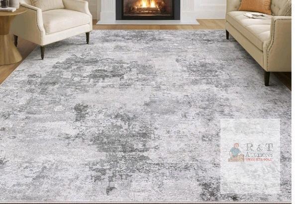 Tortania Washable 9x12 Area Rug for Living Room