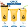 New Obcursco PWC Anchor 2 in 1 Sand Bag Anchor for Jet Ski Sand Anchor w/Adjustable Buoy. Ideal for Kayak, Swim Mat and Paddle Board . - 2