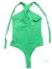 New Size MED Women's REORIA Sexy Sleeveless Racerback Halter Bodysuit Tank Top - 4