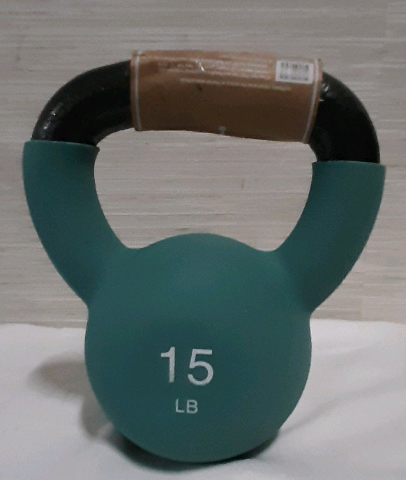 New, 15lb Oak & Reed Kettle Bell