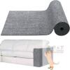 New 78.7"x15.8" Cat Scratching Mat - Trimmable Self Adhesive DIY Climbing Cat Scratcher Pad Replacement for Cat Tree Shelves and Post Cat Scratch Furniture (Light Grey)