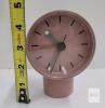 IKEA BONDTOLVAN Table Alarm Clock, Pale Pink, Quartz Movement, 4.72 in (12 cm) Height WORKING - 3