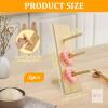 2-Pack Bamboo Wood Donut Boards, Donut Racks For Parties & Vending Display Boards