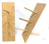 2-Pack Bamboo Wood Donut Boards, Donut Racks For Parties & Vending Display Boards - 2