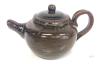 Signed Handmade Presumed Alan Lacovetsky Stoneware Teapot, Super Heavy Duty & Sturdy! 5.25" Tall
