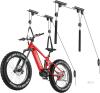 New 2-Pack Housolution Bike Hoists, Hoist Pulley System with 88Lbs, Fit 10-16Feet High Ceilings, Heavy-Duty Overhead Ceiling Storage System for Road, MTB, Fat Tire, Ebike Hanger, Ladders, Snowboard