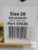 ADCO 3026 RV Air Conditioner Cover for Coleman Mach Series, Polar White, 37" x 26" x 13.5" - 2