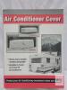 ADCO MAC-07 RV Air Conditioner Cover for Coleman 2007, White, Heavy-Duty Vinyl, Fits 43"x29"x14"