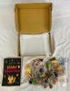 Animal-Themed Acrylic Keychain Gift Set w/ Tassels & Organza Pouches &ndash; Classroom or Party