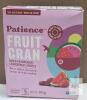 Patience Fruit Cran Berry-Melon Dried Cranberries 5x21g Bags, High Fibre, Non-GMO, Vegan, 2026 Expiry