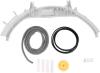 New WE49X20697 Dryer Bearing Kit for Dryer with WE Top Bearing, WE12M29 Drive Belt, WE1M504 Glide Slides, WE1M1067 Bearing Slides, WE12X83 Pulley Idler, WE9M30 Pulley Felt