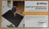 NEW Mibao Heavy Duty Waterproof Outdoor Mat 30"x18" Black, Non-Slip Backing, All-Weather