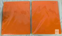 H4D Plastic Folders with 2 Pockets, Letter Size, 6 Pack, Morandi Colors