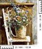 New BAISITE Paint by Numbers Kit for Adults Beginners,16" Wx20 L Canvas Pictures Drawing Paintwork with 4 Pcs Wooden Paintbrushes,Acrylic Pigment Sunflowers-BSC003 - 2