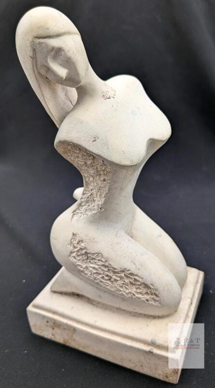Statuette of a Woman. 8" Tall