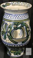 Beautiful Russia Lomonosor Style Vase 8.25" Tall