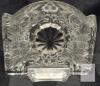 Mikasa Glass Desk Clock 3.75" Tall - 2