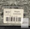 Mikasa Glass Desk Clock 3.75" Tall - 3