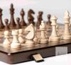 A&A Chess Art Magnetic Folding Wooden Chess Set, 15.5" Board, Internal Storage & Travel Pouch - 4