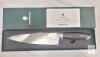 new SANMEIHO KORAKA Series 8.1" Professional Chef Knife, High Carbon Powder Steel, Pakkawood - 4