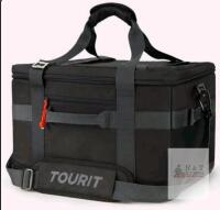 new TOURIT Soft-Sided Cooler Bag, 48 cab Capacity, Black, Insulated, Leak-Proof, Portable