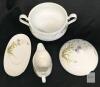 NORITAKE Ireland Edenberry 2772 Pattern Soup Tureen With Lid & Gravy Boat With Underplate, Up To 7.5" Tall No Chips or Cracks - 4