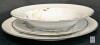 NORITAKE Ireland Edenberry 2772 Pattern : 8&times; Salad Plates 8.25", 7&times; Soup Bowls 9", 8&times; Dinner Plates 10.5", No Chips or Cracks - 4