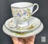 NORITAKE Ireland Edenberry 2772 Pattern 4pc Teacup, Saucer & Bread + Butter Plate Sets, No Chips or Cracks - 3