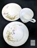 NORITAKE Ireland Edenberry 2772 Pattern 4pc Teacup, Saucer & Bread + Butter Plate Sets, No Chips or Cracks - 4