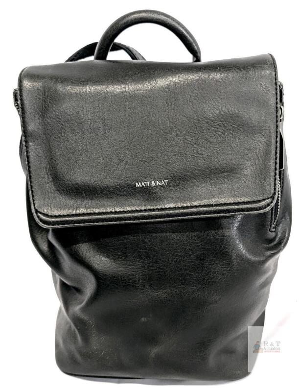 Matt & Nat Vegan Leather Fab Mini Backpack Purse, 8.5" &times; 5" &times; 12.5"