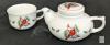 New AVON Fresh Berries Collection Tea For One & Creamer Sugar Set, Cardinal Tea For One & 3&times; Glitter Holiday Tree Topper Stars 7" - 3