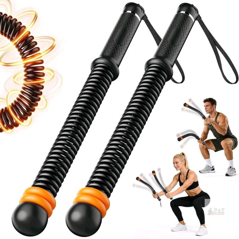 New Upgrade Weighted Ropeless Battle Ropes, Adjustable Cordless Battle Rope &ndash; Portable Battle Ropes for Home Gym Workout, HIIT & Cardio Full Body Training Exercise Rope for Strength Training Men & Women