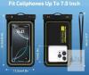 Waterproof Floating Phone Pouch 2-Pack, IP68 Rated, Fits Devices Up to 7 Inches new - 2