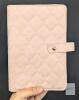 New Travel Jewelry Organizer Case, Foldable Jewelry Bags Jewelry Storage Book Ring Binder with Clear Zipper Velvet Pouch Bag for Traveling, Rings, Necklaces, Earrings, Bracelets, Brooches-Sand Pink - 3