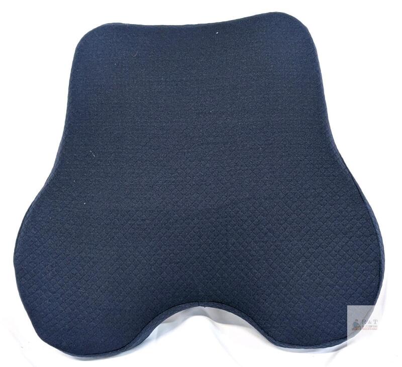 Memory Foam Lumbar Support Cushion Comfortable Office Chair Backrest Pillow for Office Workers Breathable Fabric