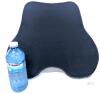 Memory Foam Lumbar Support Cushion Comfortable Office Chair Backrest Pillow for Office Workers Breathable Fabric - 2