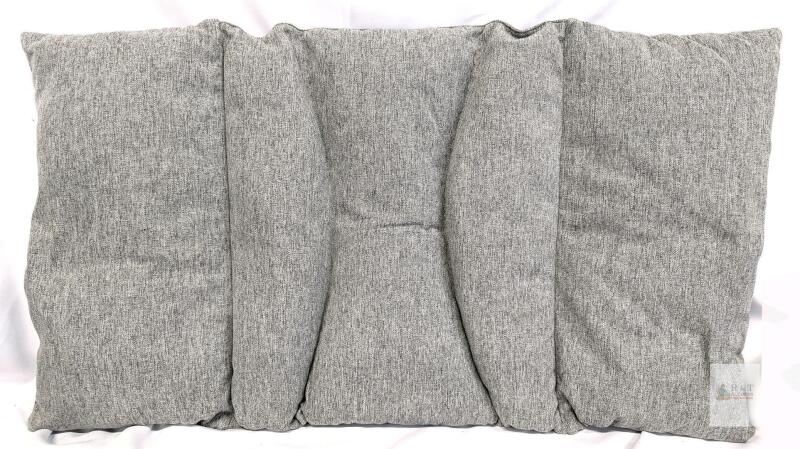 As-New Large Cushion For Dog Beds / Floor Sitting 19" &times; 35", Soft Fabric
