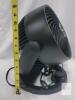 new Dreo 9-Inch Air Circulator Table Fan, 4-Speed, Adjustable Tilt, Black, Electric Plug-in - 3