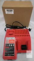 new Replacement Li-Ion Rapid Battery Charger for Milwaukee N12 N14 N18, 12-18V, LED, CE/RoHS