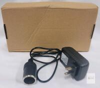 AC/DC Adapter CGW-1220, 12V 2A Output, Car Cigarette Lighter Socket, 100-240V Input 36"