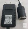 AC/DC Adapter CGW-1220, 12V 2A Output, Car Cigarette Lighter Socket, 100-240V Input 36" - 2
