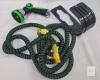 new Expandable Garden Hose Kit 50ft, Brass Fittings, 8-Function Spray Nozzle, Holder, Storage Bag - 2