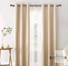 As-New (Some Screws May Be Missing) Heavy Duty Drapery Rod with Aluminum Alloy Brackets, Adjustable 1-Inch Front and 5/8 Inch Back Double Window Rod with Classic Finials (Antique Brown, 72-144") - 2