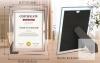 new 8 Silver Certificate Frames 8.5x11 Inch, Glass Front, Kickstand, Tabletop & Wall Display, Set of 8 - 2