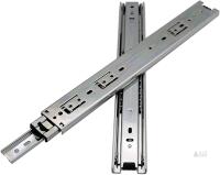 New HL Heavy Duty Drawer Runner Full Extension with Lock Drawer Slide Drawer Rail, 1.75" Wide &times; 19.75" - 37.75" Long